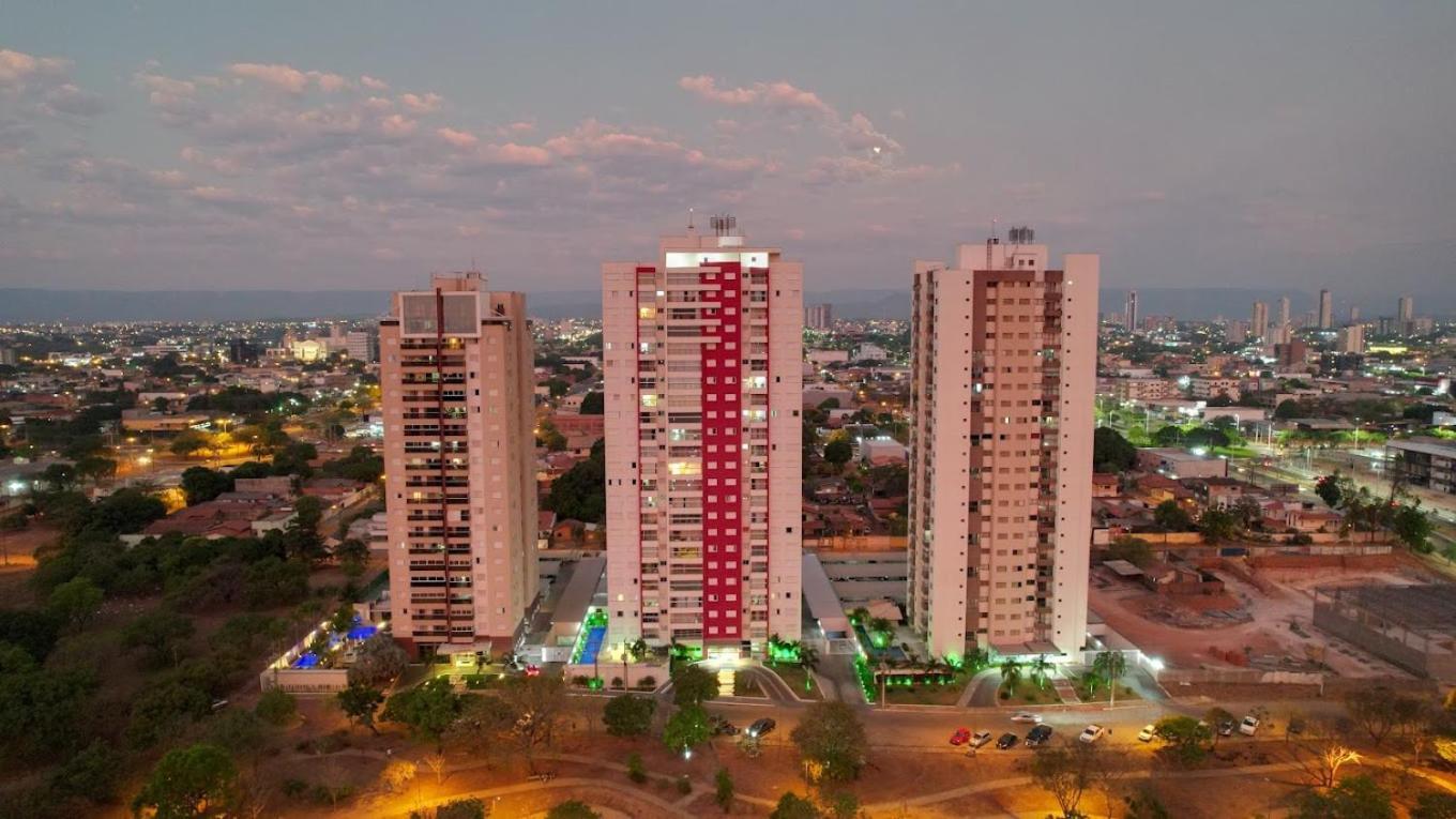 Apartamento Horizonte Azul, Vista Lago, Proximo Ao Shopping Palmas  Bagian luar foto